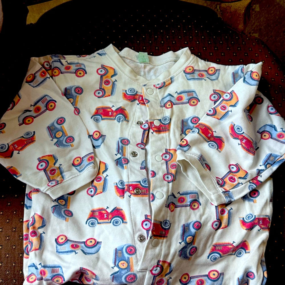 One piece footless pajamas